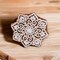 Wooden Printing Stamps Wood Block Stamps for Crafting Handcarved Indian Textile Printing Blocks for Henna Tattoo Saree Border Scrapbooking Clay, Pottery Stamps Mandala Paisley Shapes